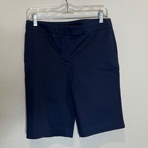 Talbots Navy Women's Bermuda Shorts size 4